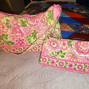 Vera Bradley purse and wallet